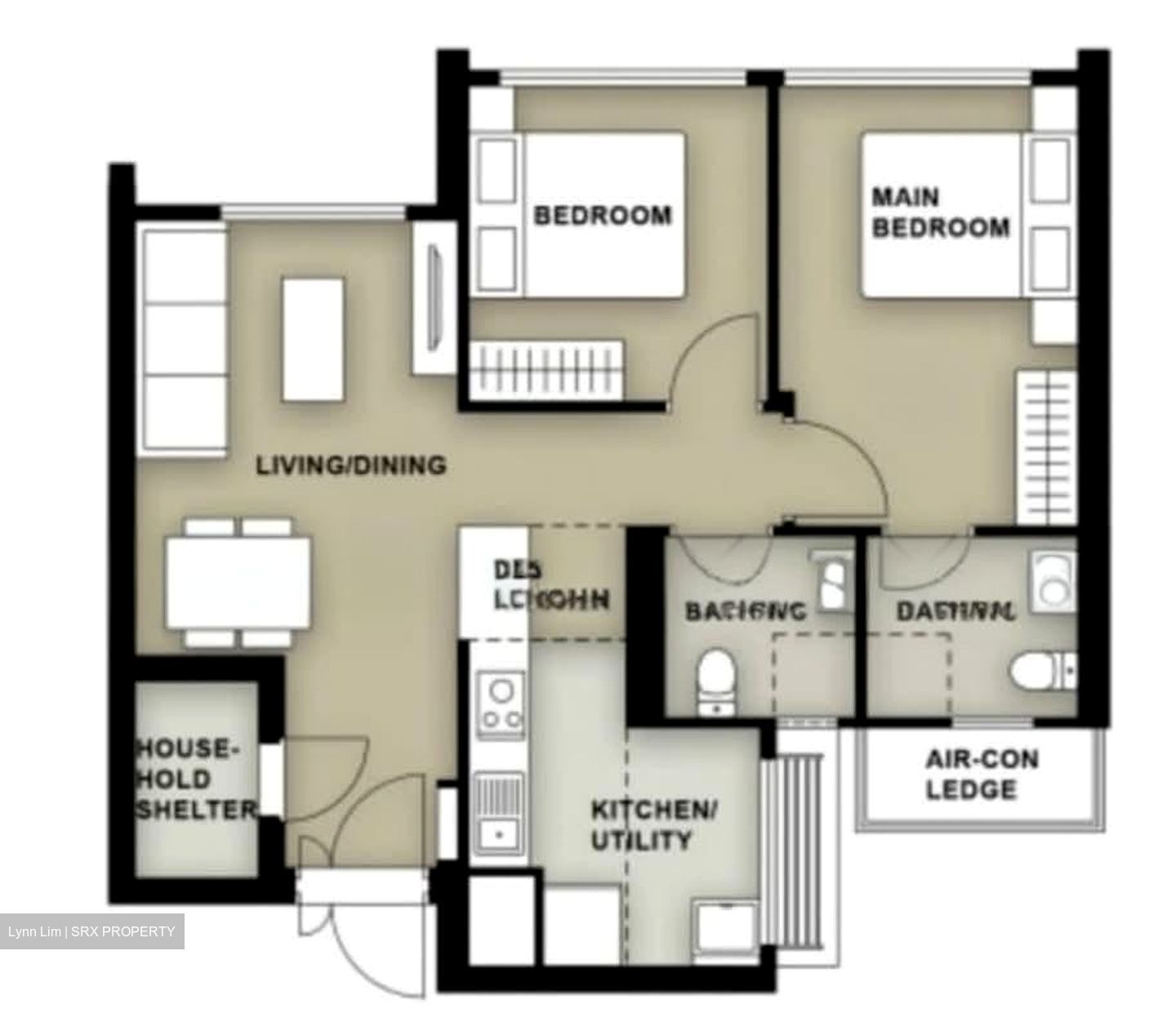 Blk 621B Tampines Greenverge (Tampines), HDB 3 Rooms #556534011